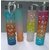 Motivational Water Bottle , Unbreakable Leakproof BPA free Sipper Bottle for Office, Sports, Gym - 280 ml - Pack of 4