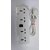 BIYANKA 4 Socket ,Cord Length 2 Mtr. 220 Watt 10Amp , Hexagon Extension Board with 4 USB Sockets