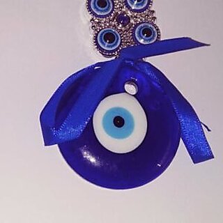                       BIYANKA Nazar Battu  Evil Eye Kavach Yantra / Feng Shui Suraksha or Charm for protection                                              
