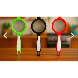 Tea and Coffee Strainer Filter with Stainless Steel Mesh Made in India (Strainer - Multicolor)(Set of 2) Tea and Coffee Strainer Filter with Stainless Steel Mesh Made in India (Strainer - Multicolor)(Set of 2)