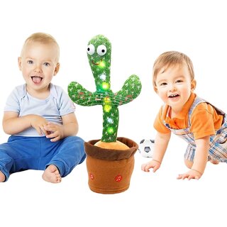                       Cactus Dancing Toy for Toddlers - Interactive Musical Toy with LED Lights, Dancing Features, and Message Recording Fun - Perfect Gift for Playrooms and Young Children                                              