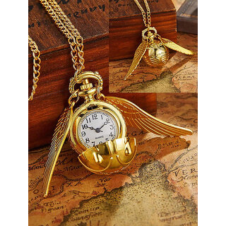 Harry Potter - Golden Snitch Pocket Chain-Watch Harry Potter - Golden Snitch Pocket Chain-Watch