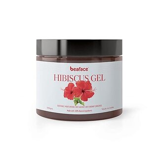                       Beaface Hibiscus gel for hair care and moisturization pack of 1 (100gm)                                              