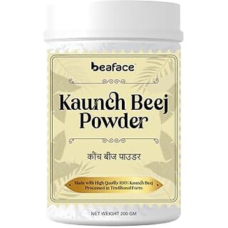                       Beaface Organic Kaunch Beej Powder 200 gm                                              