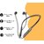 Rockers BT Max Bluetooth Wireless in Ear Earphones with Mic, Magnetic Neckband Bluetooth Headset