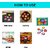 Tiny Shiny Floating Smokeless Lotus Flowers Sensor Led Candle for fastival decoration Candle Multicolor, Pack of 6