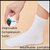TRENDING PORTABLE DISPOSABLE TRAVEL COMPRESSION SOCKS EASY TO CARRY DAILY USE PURPOSE ALSO FOR MEN  WOMEN/WHITE SOCKS