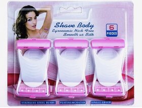 Bikini Shaving Razor For Women (6 Pcs Blade)