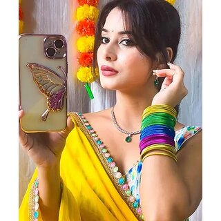                      Tranding Wedding Designer Georgette Fancy Saree                                              