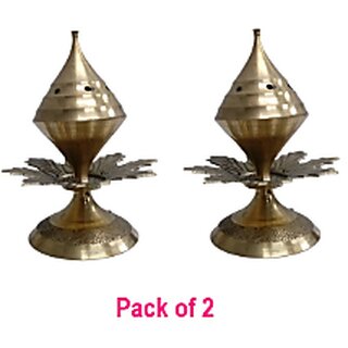 Brass Neem Agarbatti/Agardan Incense Sticks Holder Stand Brass Incense Holder (Gold) Brass Neem Agarbatti/Agardan Incense Sticks Holder Stand Brass Incense Holder (Gold)