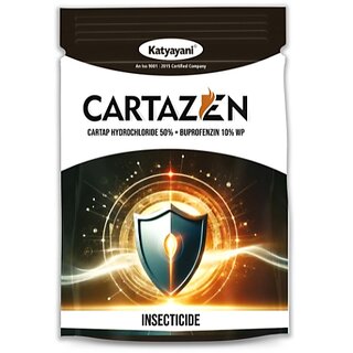                       Katyayani Cartazen (Cartap Hydrochloride 50  + Buprofezin 10  WP) Insecticide                                              