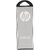 HP Flash Drive 64GB Pen Drive, Compatible with Laptop & Desktop Computer, USB 2.0, Metal Case (Silver)