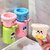 Magnetic Tooth Cartoon Toothbrush Holder Punch-Free Magnetic Upside Down Toothbrush Cup Wall Mounted Bathroom Storage