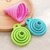 Foldable Silicone Funnel, Multicolor