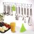 Foldable Silicone Funnel, Multicolor