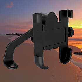 Mobile Holder For Bikes Or Bike Mobile Holder For Maps And Gps-40 Bike Mobile Holder(Black)