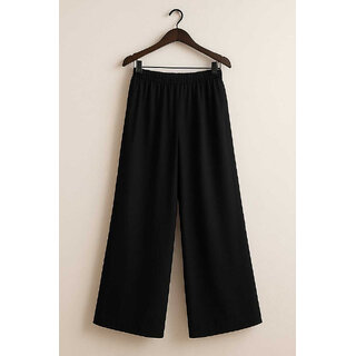                       Sands Store Women Relaxed Green Viscose Rayon Trousers                                              