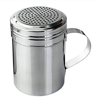 Stainless Steel Tea Coffee Sugar Container - 200 ml (Silver) Stainless Steel Tea Coffee Sugar Container - 200 ml (Silver)