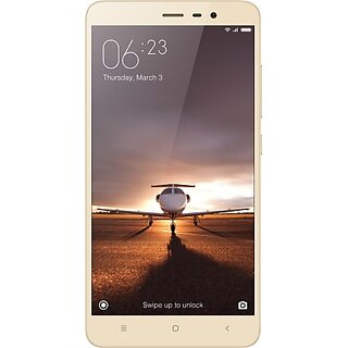                       (Refurbished) Redmi Note 3 (3 GB RAM, 32 GB Storage, Gold) - Superb Condition, Like New                                              