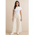 Sands Store Womens Relaxed White Viscose Rayon Trousers  Comfortable, Casual  Stylish Bottomsers