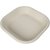 6 Inch Square Bagasse Plate - 25 Pcs
