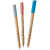 Woody Ball Pen(Pack Of 10, Ink Color - Blue, Black, Red)
