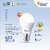 Glister 2BHK Combo-(2pc 12W LED Bulb+ 3pc 9W LED Bulb) Pack of 5