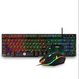 Neo Ranger RGB Gaming Keyboard and Mouse Set - Wired Gaming Accessories