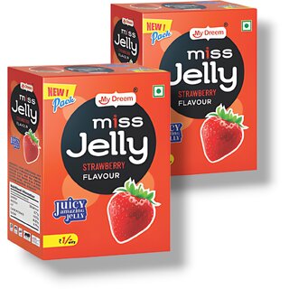 MyDreem Miss Jelly Strawberry Flavor, Smooth Jiggly Candy Treat for Kids Adults 85 Pcs in Each box Pack of 2 MyDreem Miss Jelly Strawberry Flavor, Smooth Jiggly Candy Treat for Kids Adults 85 Pcs in Each box Pack of 2