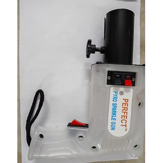 BIYANKA Sparkles Pyro Gun including 2 Cells - White