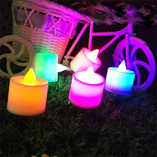 Battery Operated LED Candle Tealight Diya Decorative Lights for Home Wall Lighting Decoration LED Flameless and Smokele Battery Operated LED Candle Tealight Diya Decorative Lights for Home Wall Lighting Decoration LED Flameless and Smokele