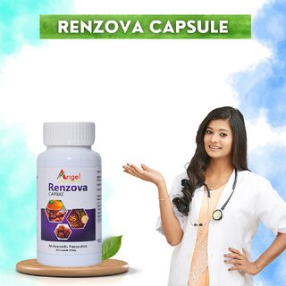 ANGEL Renzova Capsules 60 Capsules With Elderberry, Amla Shilgru Immunity, Strength Anti-Aging Support ANGEL Renzova Capsules 60 Capsules With Elderberry, Amla Shilgru Immunity, Strength Anti-Aging Support