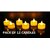 12 Pcs LED Tea Light Candles  Flameless, Smokeless Diyas  Decorative Acrylic Candles for Decoration Setup for Festivals