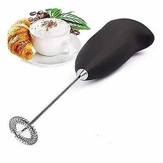 POCKET COMFORT Mini Coffee Milk Egg Beater Electric Foam Hand Blender Mixer Classic Sleek Design Froth Whisker Latte Maker for MilkCoffee BeaterCafe LatteCappuccino (Black) POCKET COMFORT Mini Coffee Milk Egg Beater Electric Foam Hand Blender Mixer Classic Sleek Design Froth Whisker Latte Maker for MilkCoffee BeaterCafe LatteCappuccino (Black)