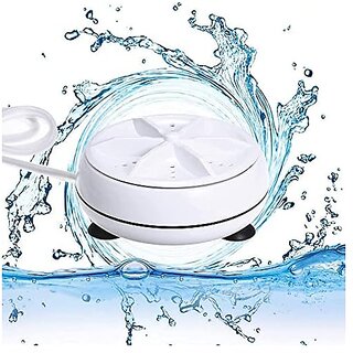 Mini Washing Machine Turbine Ultrasonic Lightweight Turbo Washer With USB Cable xe2x80x94 For Home Camping Dorms Business & College Rooms Mini Washing Machine Turbine Ultrasonic Lightweight Turbo Washer With USB Cable xe2x80x94 For Home Camping Dorms Business & College Rooms