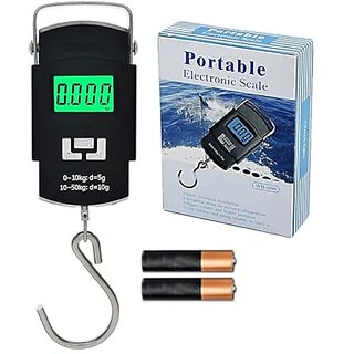Digital LED Luggage Weighing Scale - 50kg/110lb Rechargeable Hook Type with Tare Function for Travel & Multi-Purpose Use - Lightweight & Durable Holde 1pc Digital LED Luggage Weighing Scale - 50kg/110lb Rechargeable Hook Type with Tare Function for Travel & Multi-Purpose Use - Lightweight & Durable Holde 1pc