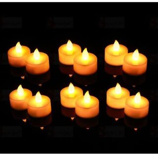 2 pcs LED Tea Light Candles Flameless, Smokeless Diyas Decorative Acrylic Candles for Navratri Decoration Set 2 pcs LED Tea Light Candles Flameless, Smokeless Diyas Decorative Acrylic Candles for Navratri Decoration Set