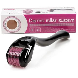 Derma Roller For Hair Growth 0.5 mm With 540  Repairs Damaged Hair, Activates Hair Follicles  Roller for Beard  Hair