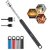 Gas Lighter for Kitchen Use  C-Type Rechargeable Electric Lighter Stove  Candle Lighter with USB Charging Port 400 Uses in Single Charge (Multicolor)