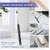 Gas Lighter for Kitchen Use  C-Type Rechargeable Electric Lighter Stove  Candle Lighter with USB Charging Port 400 Uses in Single Charge (Multicolor)