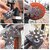 18-in-1 Snowflake Multi-Tool - Stainless Steel Bottle Opener Flat & Phillips Screwdriver Cycling Wrench Portable Durable Kit for Camping Outdoor Travel & Everyday Use
