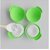 Silicone Idli Maker Cups - Reusable Non-Stick Molds, Food-Grade, Microwave & Dishwasher Safe, Color May Vary - Set of 8