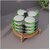 Silicone Idli Maker Cups - Reusable Non-Stick Molds, Food-Grade, Microwave & Dishwasher Safe, Color May Vary - Set of 8