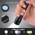 High LED Flashlight with COB Light Mini Waterproof Portable LED XPE COB Flashlight USB Rechargeable 3 Modes Light Flashlight with Hanging Rope (Multicolor) Metal 500 Lumens_HN_51