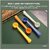 Durable Coffee Measuring Spoons - Set of 4 with Sealing Clips, Multi-functional Baking Spoons for Spices & Protein