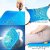 Gel Seat Cushion Breathable Gel Cushion Chair Pads with Non-Slip Cover for Home Office Car Wheelchair Honeycomb Design As Seen On TV-1PCS