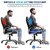 Gel Seat Cushion Breathable Gel Cushion Chair Pads with Non-Slip Cover for Home Office Car Wheelchair Honeycomb Design As Seen On TV-1PCS