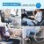 Gel Seat Cushion Breathable Gel Cushion Chair Pads with Non-Slip Cover for Home Office Car Wheelchair Honeycomb Design As Seen On TV-1PCS