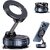 Magnetic Car Mobile Holder for Dashboard Vacuum Suction Phone Holder Mount Hand Free Magnetic Cell Phone Stand with Strong Grip Shockproof Suction Cup for Car Gym Office Table - Black