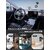Magnetic Car Mobile Holder for Dashboard Vacuum Suction Phone Holder Mount Hand Free Magnetic Cell Phone Stand with Strong Grip Shockproof Suction Cup for Car Gym Office Table - Black